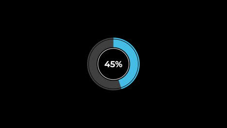 Pie-Chart-0-to-5%-Percentage-Infographics-Loading-Circle-Ring-or-Transfer,-Download-Animation-with-alpha-channel.